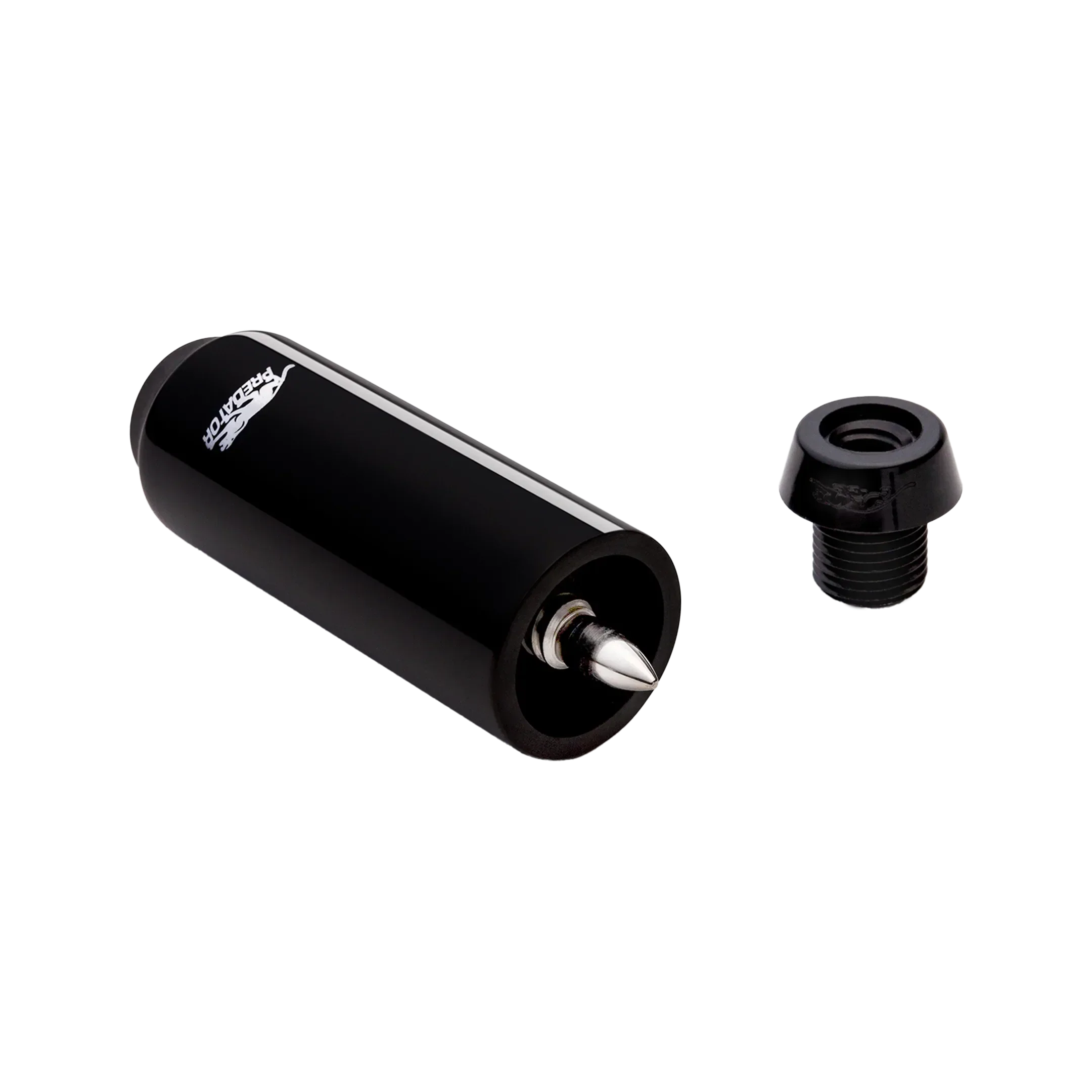 Predator 3" Black Mini QR2 Pool Cue Extension with Bumper