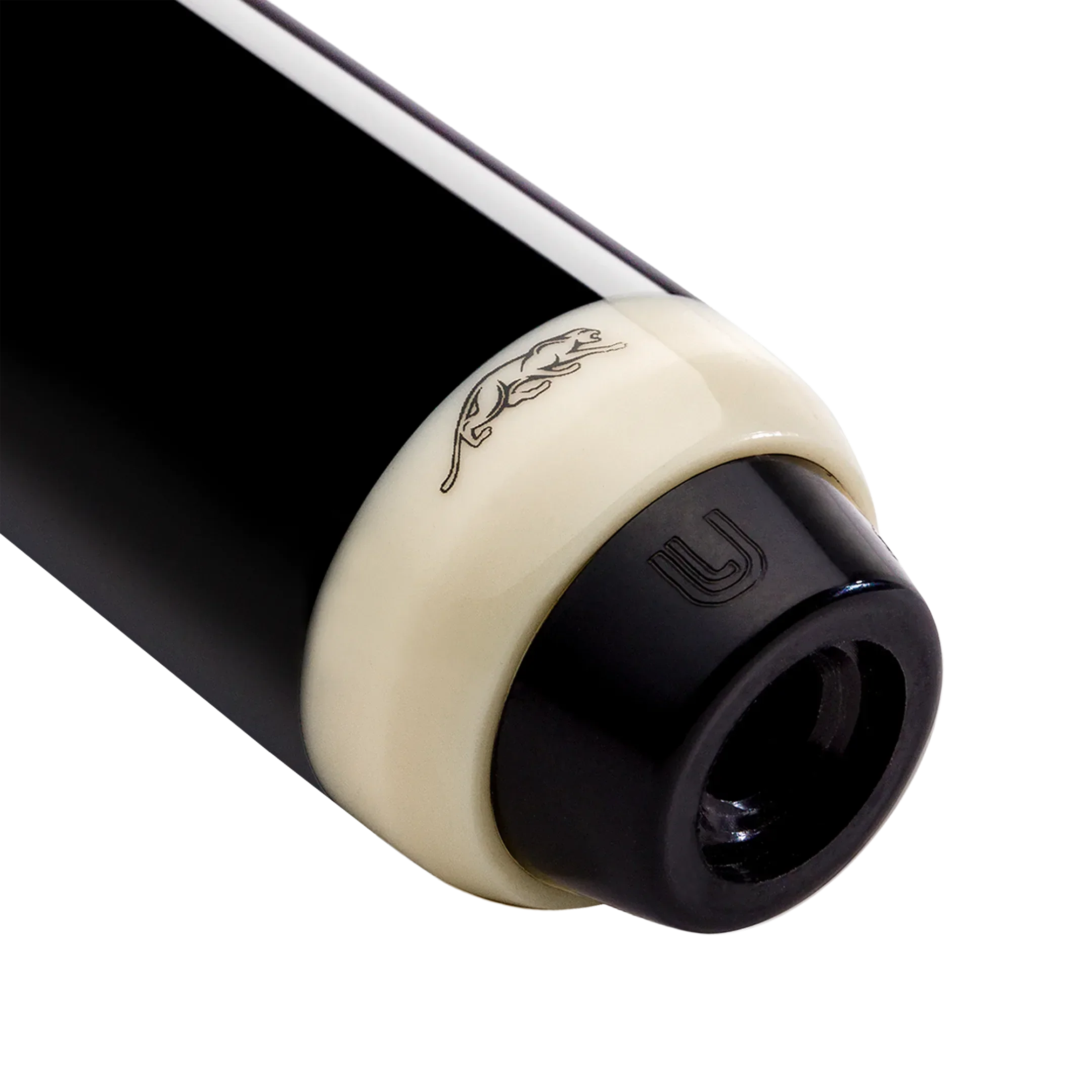 Predator 8" Black QR2 Pool Cue Extension with Bumper - Image 3