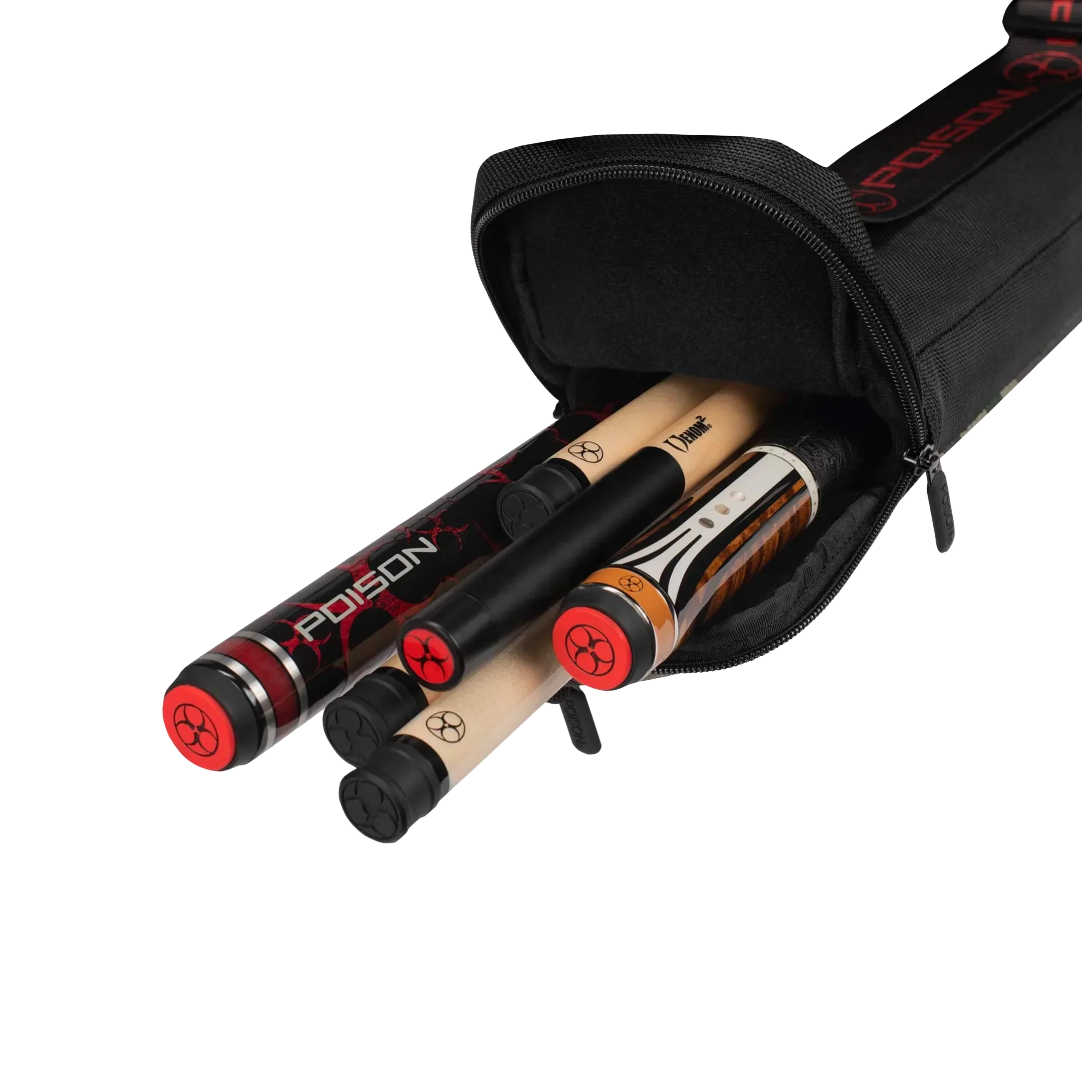 Poison Camo Hard Pool Cue Case - Image 3