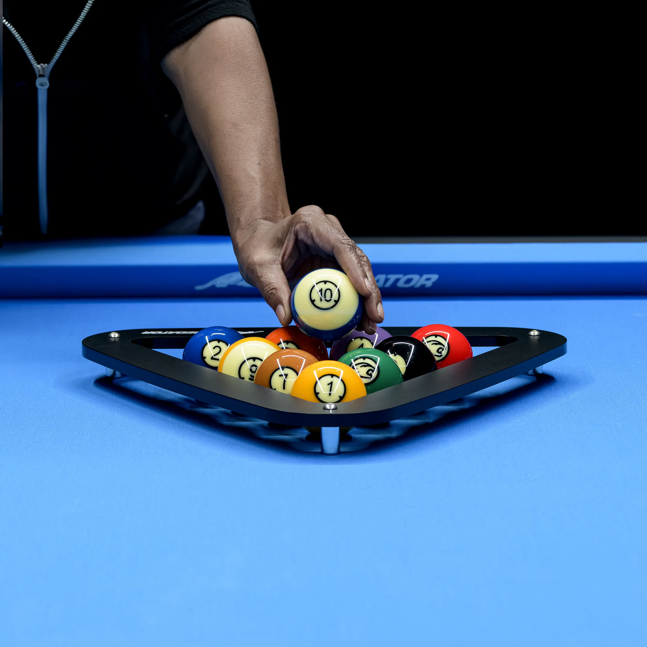 Black Predator AeroRack Pool Ball Rack | Triangle - Image 3