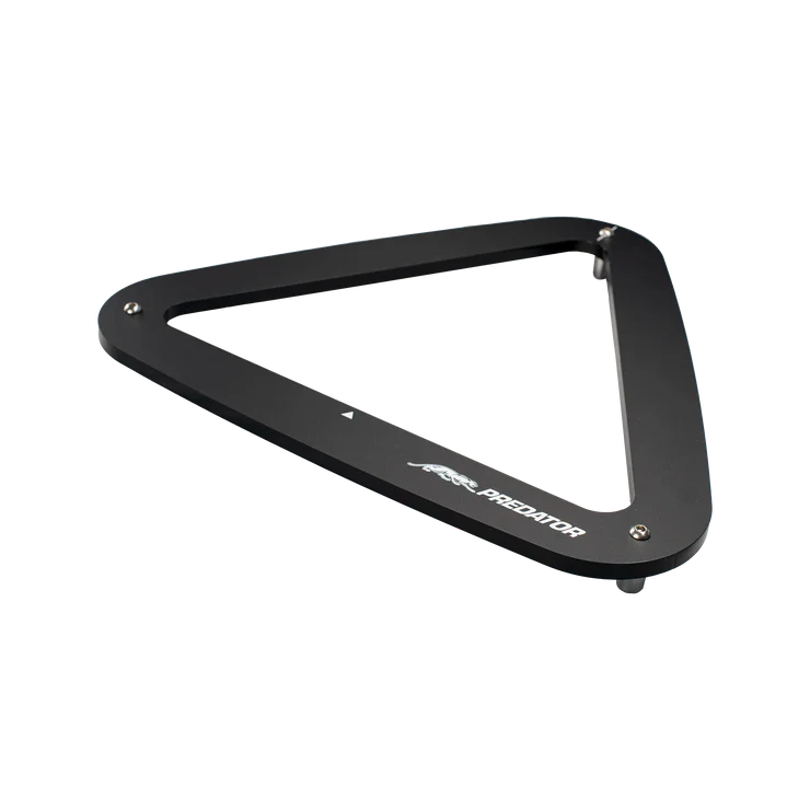 Black Predator AeroRack Pool Ball Rack | Triangle