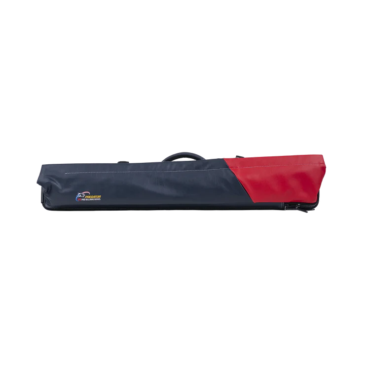 Predator Urbain Soft Pool Cue Case - Blue/Red - 2 Butts x 4 Shafts - Image 3