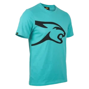Predator Teal Cat Head T-Shirt