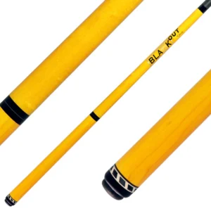 Jacoby BlaCkOut JACBKOUTYEL No Wrap Break/Jump Cue – Yellow
