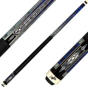 Dufferin D-543 Pool Cue – Blue Stained Curly Maple