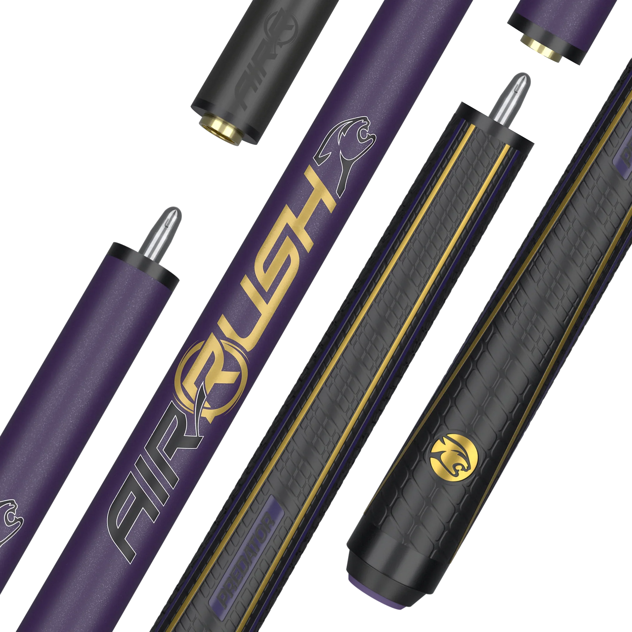 Predator Air Rush® Purple Jump Cue - Sport Wrap
