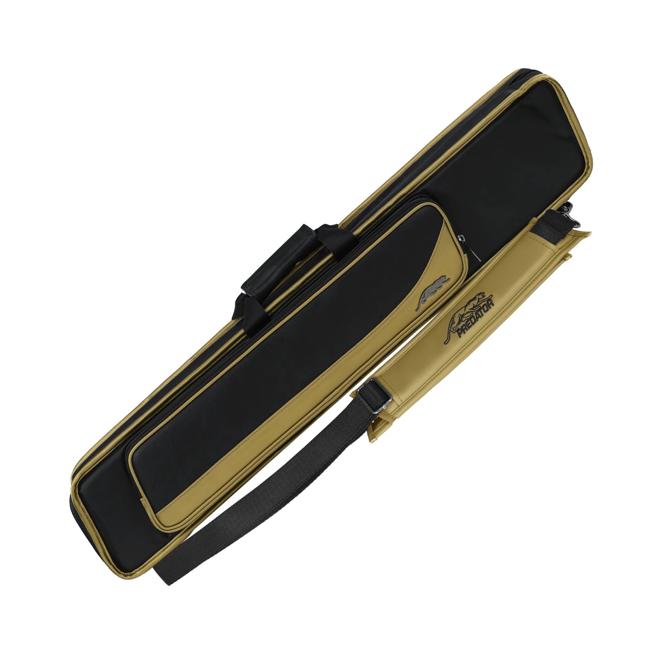 Predator Roadline Soft Pool Cue Case - Black/Gold - 4 Butts x 8 Shafts