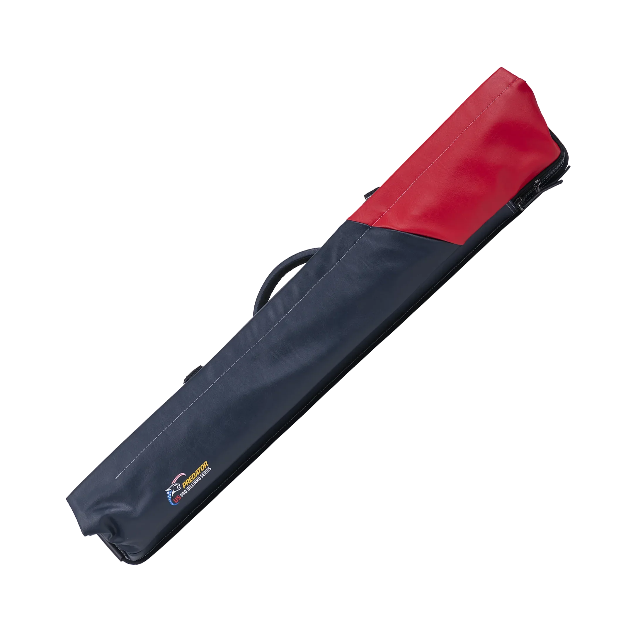 Predator Urbain Hard Pool Cue Case - Blue/Red - 2 Butts x 4 Shafts