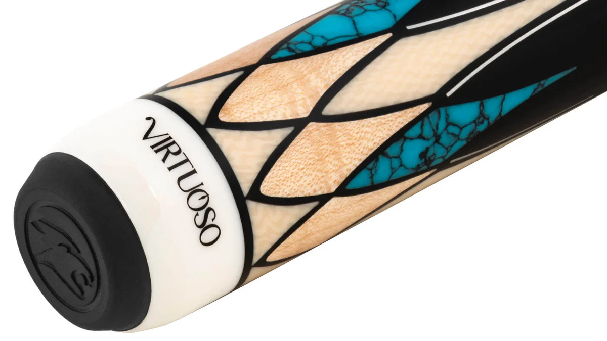 Predator CRM Virtuoso Black / Turquoise Carom Cue - Image 2