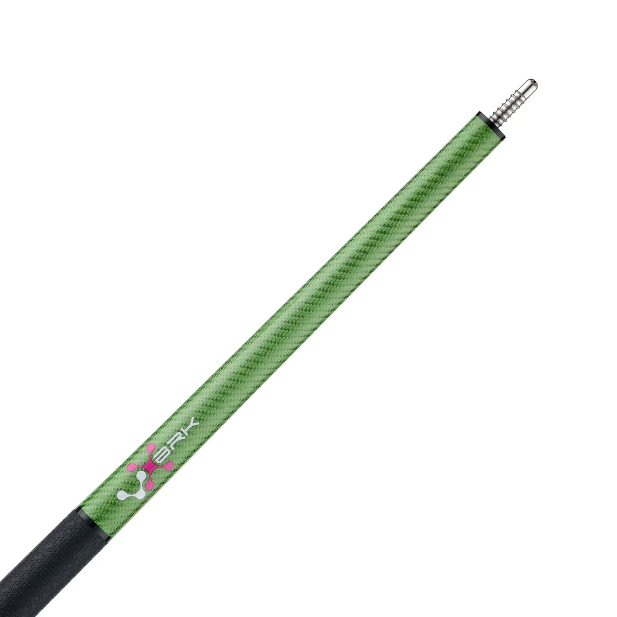 Poison VX Break Cue with Venom Carbon Fiber Shaft - Green/Pink - Image 6