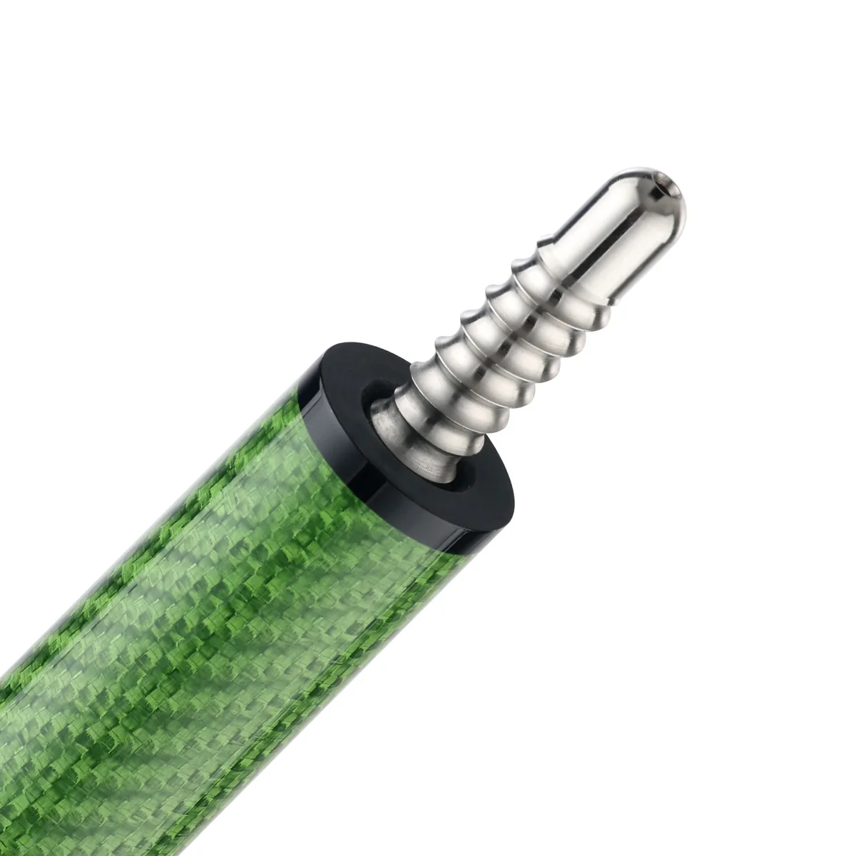 Poison VX Break Cue with Venom Carbon Fiber Shaft - Green/Pink - Image 7