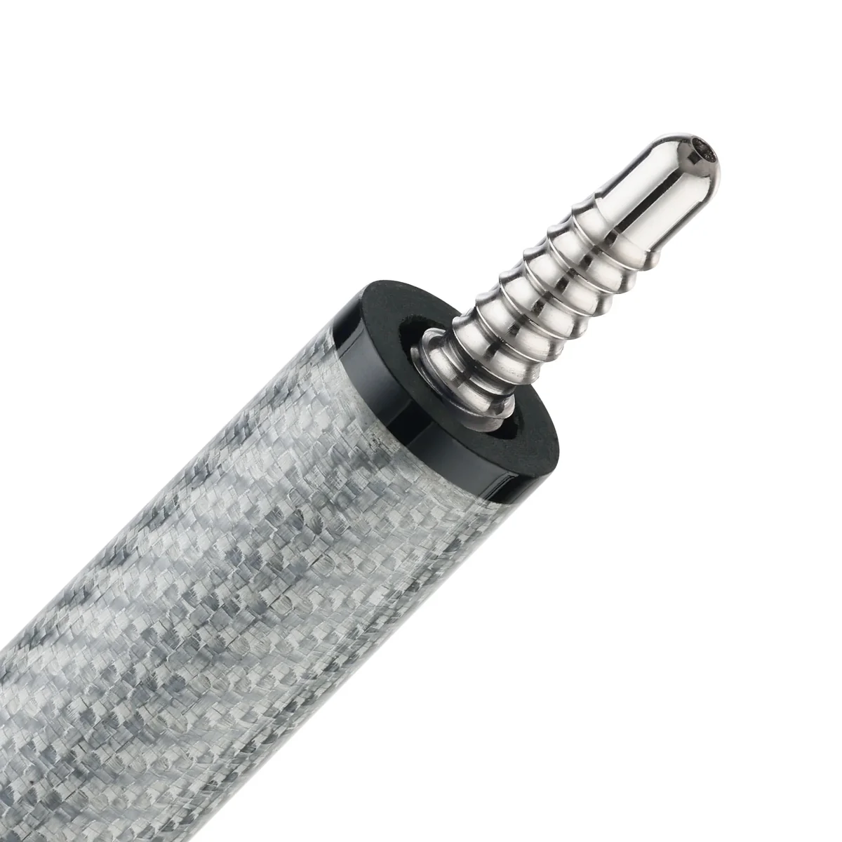 Poison VX Break Cue with Venom Carbon Fiber Shaft - Grey/Black - Image 4