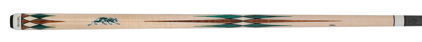 Predator CRM Virtuoso Natural Curly Maple / Green Malachite Carom Cue and 3-Cushion Cue - Image 4