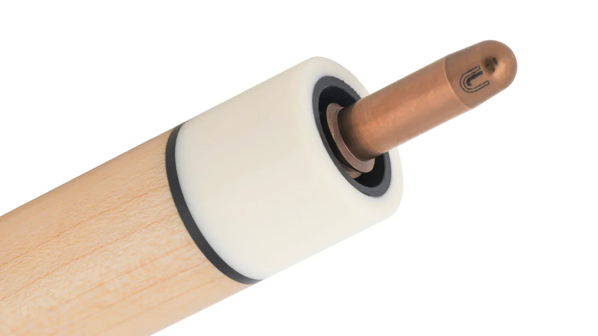 Predator CRM Virtuoso Natural Curly Maple / Green Malachite Carom Cue and 3-Cushion Cue - Image 5