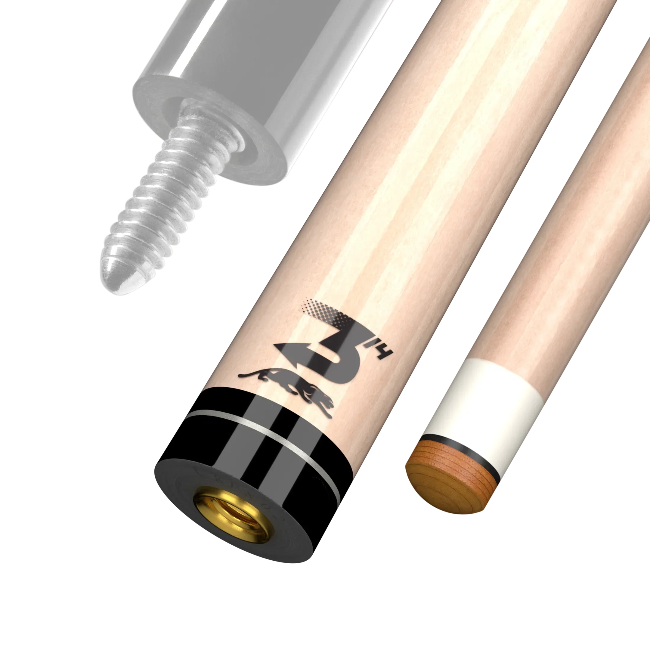 Predator 314-3 12.75 mm Low Deflection Pool Cue Shaft for 5/16x14 Joint - Image 2