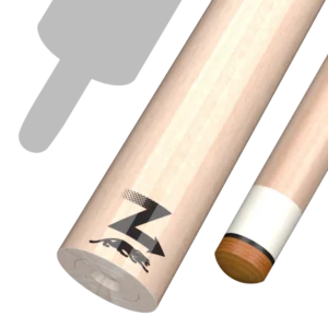 Predator Z-3 Partial Pool Cue Shaft Without Joint + Logo Decal | For Custom Matched Joint and Rings
